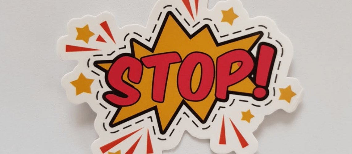 2019-03-08 18_17_24-Red and Yellow Stop! Sticker · Free Stock Photo