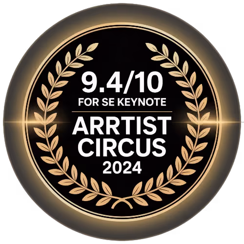 9.4/10 Po3 SE Keynote — Arrtist Circus 2024
