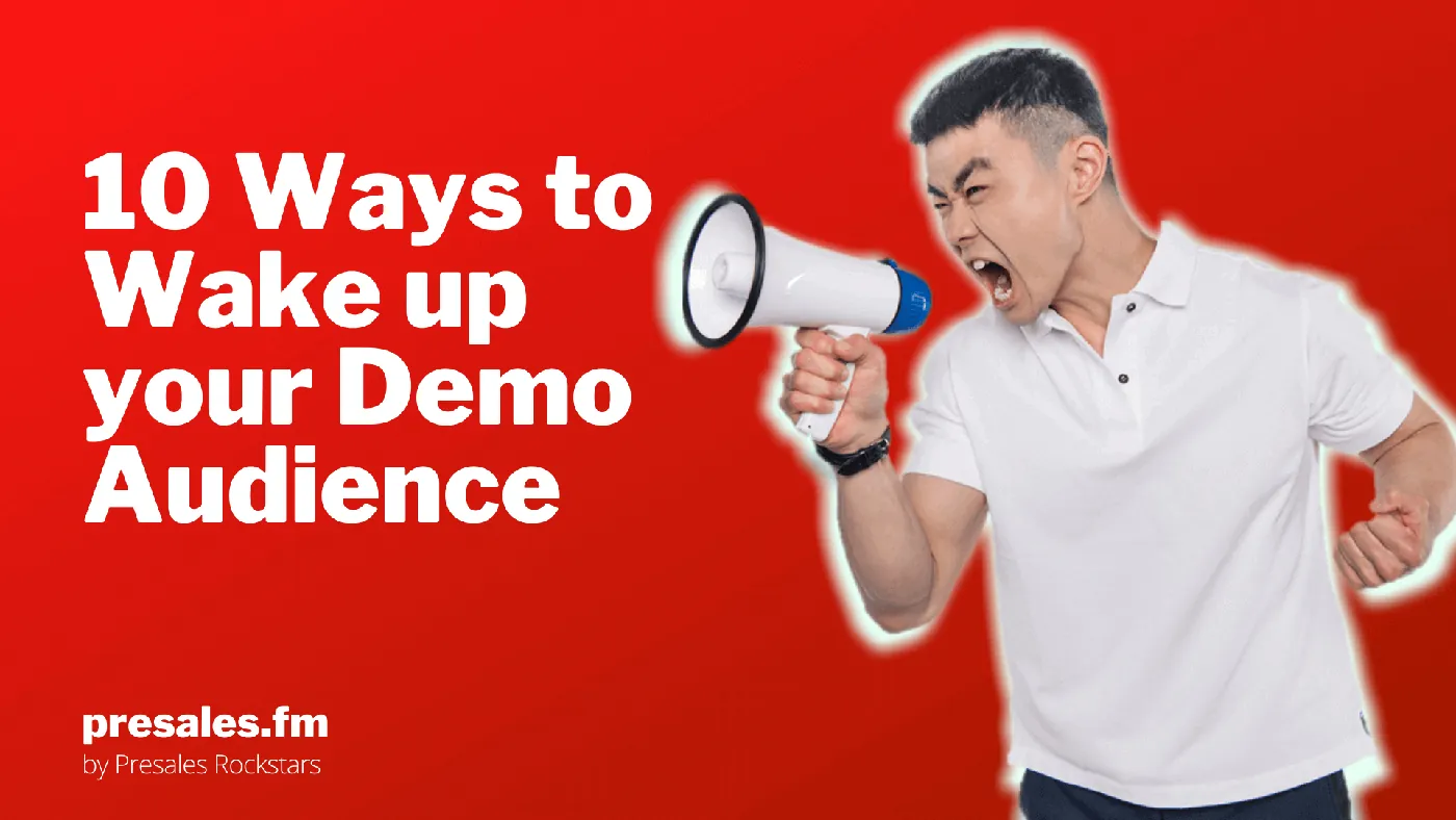 10 Ways to Reset your Audience’s Attention during your Software Demo