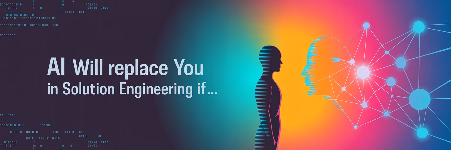 AI will replace you in solution engineering if…