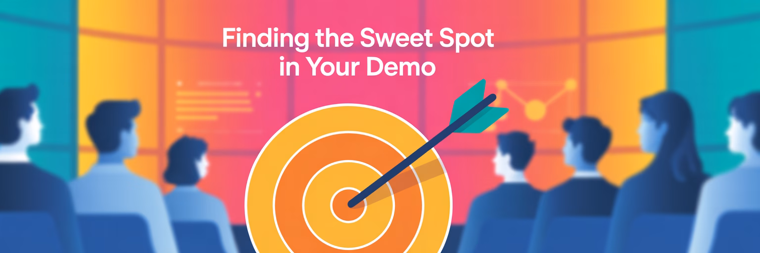 Finding the Sweet Spot in Your Demo