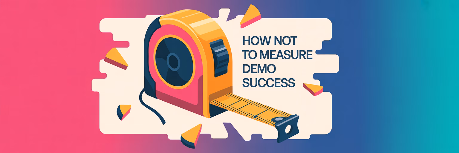 5 metrics you should not use to measure the success of your demo