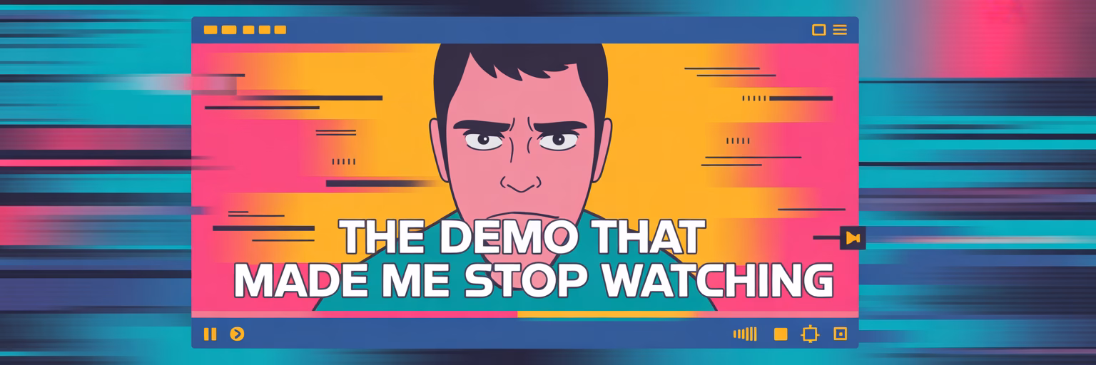 The Demo That Made Me Stop Watching