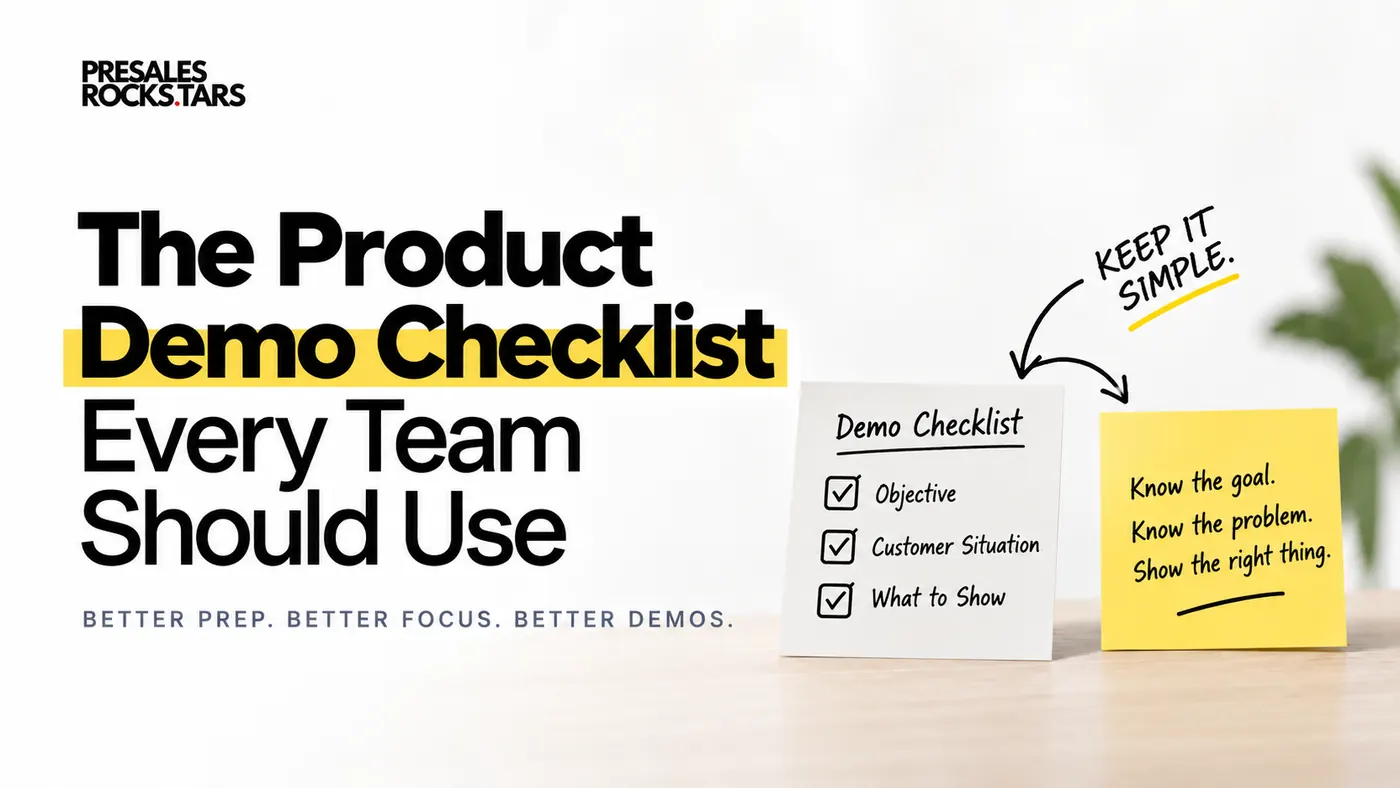 The Product Demo Checklist Every Team Should Use